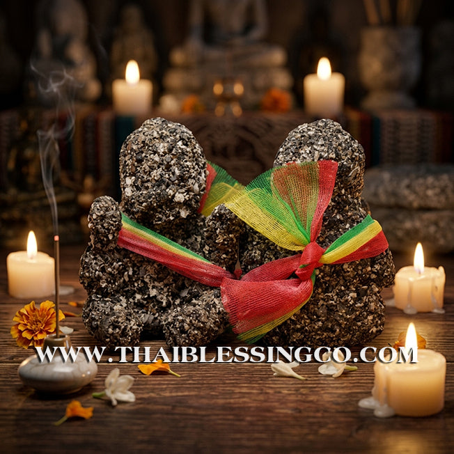 ✨🔥 Sacred "Kuman Thong" (The Golden Boy Spirit) – Primal Grave Soil Mini Altar Edition: Ajarn Weeratheep Yan Khru Prasit (2024) – The Divine Engine for Compact Wealth Attraction, Supernatural Sales, and Unstoppable Life Elevation!