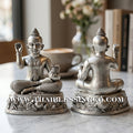 🌟Sacred "Kuman Thong" (The Golden Boy Spirit) – Prosperity Resin Altar Edition: "Poo-Pla" (Crab & Fish) Base – Luang Por Wichai, Wat Uthumphon (2015) – The Divine Engine for Infinite Abundance, Commercial Flow, and Unstoppable Life Elevation!