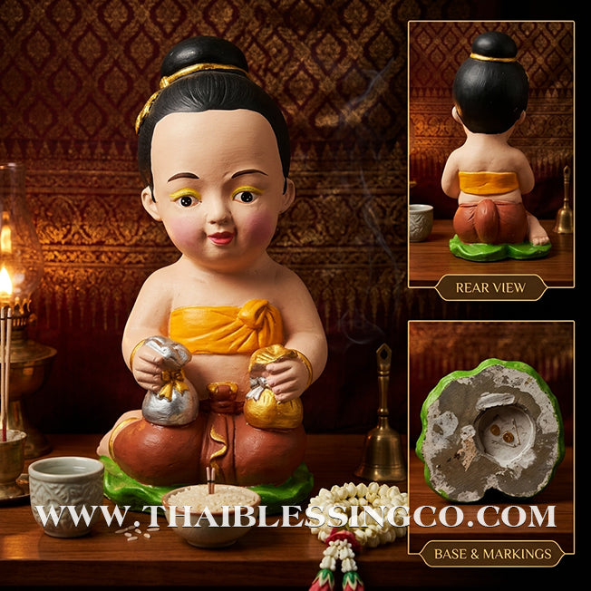 👸💰Sacred "Kumaree" (The Divine Spirit Daughter) – Majestic Altar Edition: Kruba Na, Samnak Song Doi Ihui – The Divine Engine for Radiant Fortune, Commercial Magnetism, and Unstoppable Life Elevation!