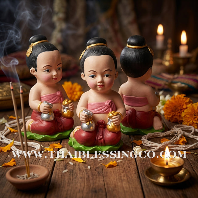 👸💰Sacred "Kumaree" (The Divine Spirit Daughter) – Majestic Altar Edition: Kruba Na, Samnak Song Doi Ihui – The Divine Engine for Radiant Fortune, Commercial Magnetism, and Unstoppable Life Elevation!