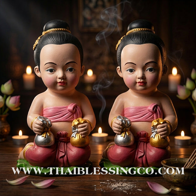 👸💰Sacred "Kumaree" (The Divine Spirit Daughter) – Majestic Altar Edition: Kruba Na, Samnak Song Doi Ihui – The Divine Engine for Radiant Fortune, Commercial Magnetism, and Unstoppable Life Elevation!