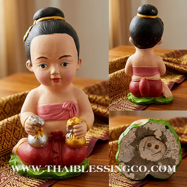 👸💰Sacred "Kumaree" (The Divine Spirit Daughter) – Majestic Altar Edition: Kruba Na, Samnak Song Doi Ihui – The Divine Engine for Radiant Fortune, Commercial Magnetism, and Unstoppable Life Elevation!