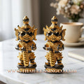 👹 Sacred Kuwen Noi "Hundred Millionaire" Edition 2: Authentic Thai Black Onyx-Body Samlit Amulet for Absolute Wealth & Protection by Arjan Krai Det (2019)