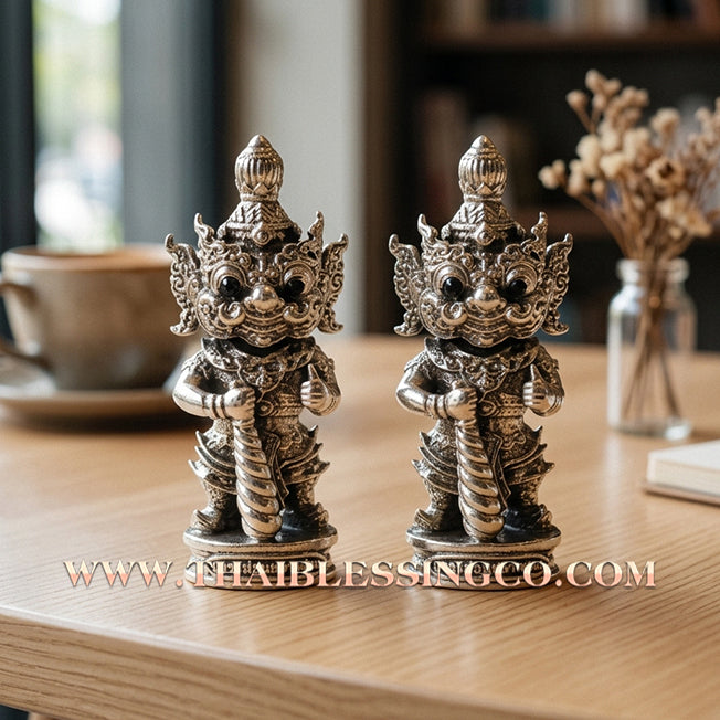 👹 Sacred Kuwen Noi "Hundred Millionaire" Edition 2: Authentic Thai Cloud-Gold Alpaca Amulet for Instant Fortune & Divine Prosperity by Arjan Krai Det (2019)
