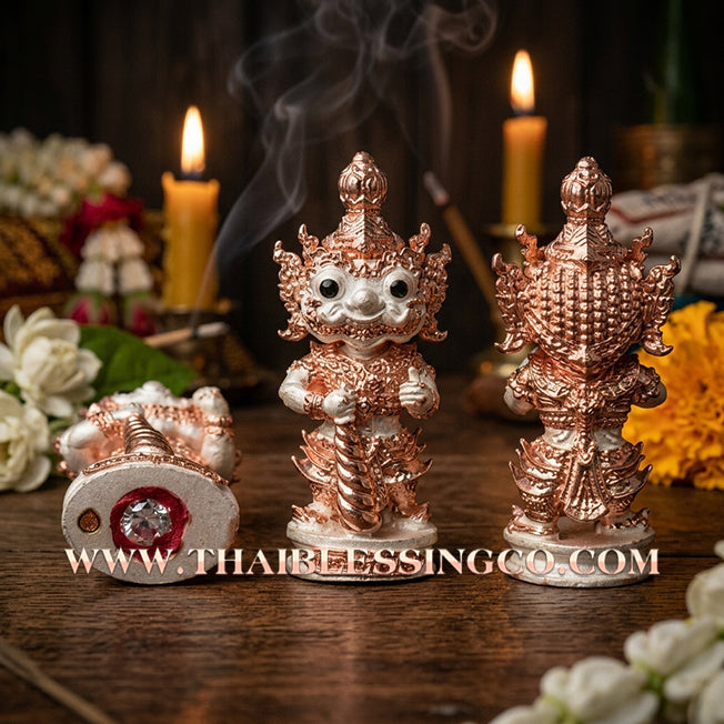 👹 Sacred "Kuwen Noi Roi Lan" (The 100-Million Young Wealth Deity) – Term 2, Luxury 2K Plated Samrit Edition: Achan Krai Det, Khum Pu Wet Maha Mon (2019) – The Ultimate Engine for Explosive Riches, Divine Protection, and Sovereign Business Authority!