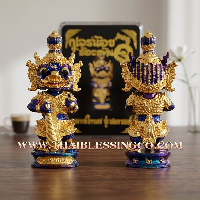 👹 Sacred "Kuwen Noi Roi Lan" (The 100-Million Young Wealth Deity) – Term 2,The Ultimate Engine for Massive Wealth Accumulation, Sovereign Protection, and Unstoppable Business Authority!