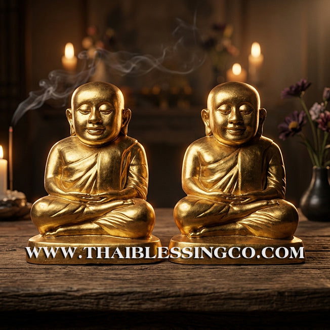 ✨🔥 Sacred "Luang Por Ngern" (The God of Wealth) – Gold Edition Sacred Mineral Altar Statue: Kruba Baeng, Wat Ban Tanot (2025) – The Divine Engine for Infinite Capital, Commercial Dominance, and Unstoppable Life Elevation!