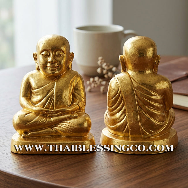 ✨🔥 Sacred "Luang Por Ngern" (The God of Wealth) – Gold Edition Sacred Mineral Altar Statue: Kruba Baeng, Wat Ban Tanot (2025) – The Divine Engine for Infinite Capital, Commercial Dominance, and Unstoppable Life Elevation!