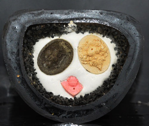 ✨🔥 Sacred "Luang Por Ngern" (The God of Wealth) – Midnight Black Sacred Mineral Altar Statue: Kruba Baeng, Wat Ban Tanot (2025) – The Divine Engine for Solid Capital, Market Authority, and Unstoppable Life Elevation!