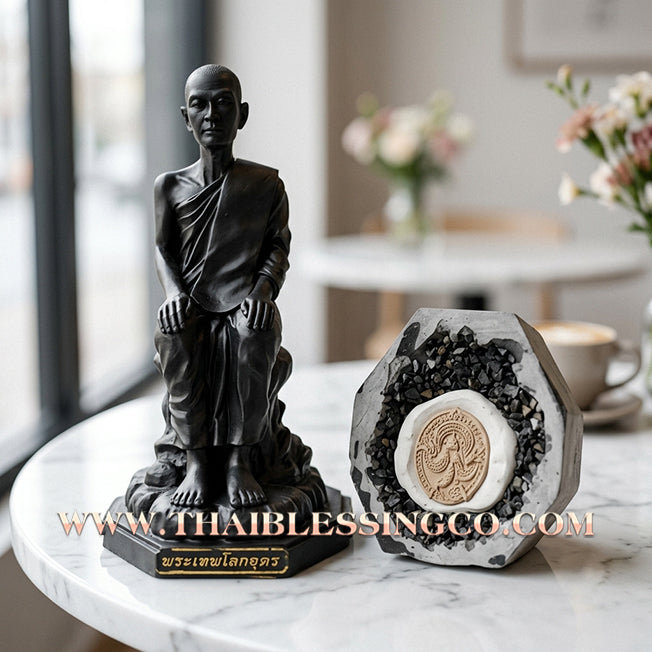 ✨🧘‍♂️ Sacred "Luang Pu Lok Tep Udon" (The Immortal Sage of the Woods) – Altar Edition: Luang Pho Sangthong, Wat Sri Sa-nga (2013) – The Sovereign Engine for Infinite Prosperity, Divine Wisdom, and Absolute Life Elevation!