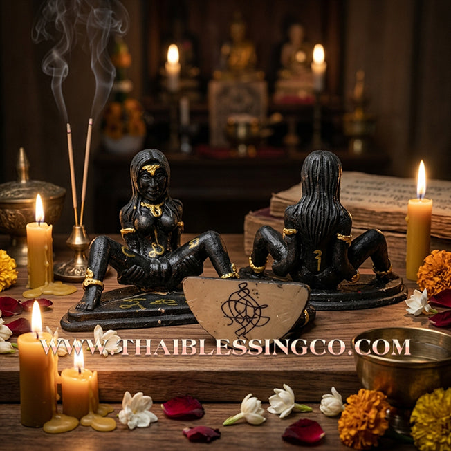 ✨🔥 Sacred "Mae Per" (The Primordial Goddess of Attraction) – Occult Soil & Spirit Infusion Altar Edition: Arjan Prot, Samnak Pu Saneh Kobutra (2017) – The High-Velocity Engine for Hypnotic Charm, Rapid Wealth Capture, and Unstoppable Life Elevation!