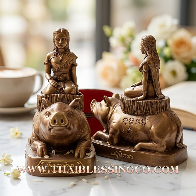 👠 Sacred "Mae Urai Thip" – High-Vibration Altar Edition: Luang Pho Yongyut, Wat Takhian (2024) – Consecrated by Luang Pho Chat, Wat Ban Pun – The Supernatural Engine for Wealth Retrieval, Trade Dominance, and Sovereign Charisma!