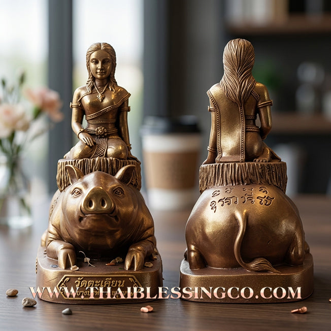 👠 Sacred "Mae Urai Thip" – High-Vibration Altar Edition: Luang Pho Yongyut, Wat Takhian (2024) – Consecrated by Luang Pho Chat, Wat Ban Pun – The Supernatural Engine for Wealth Retrieval, Trade Dominance, and Sovereign Charisma!