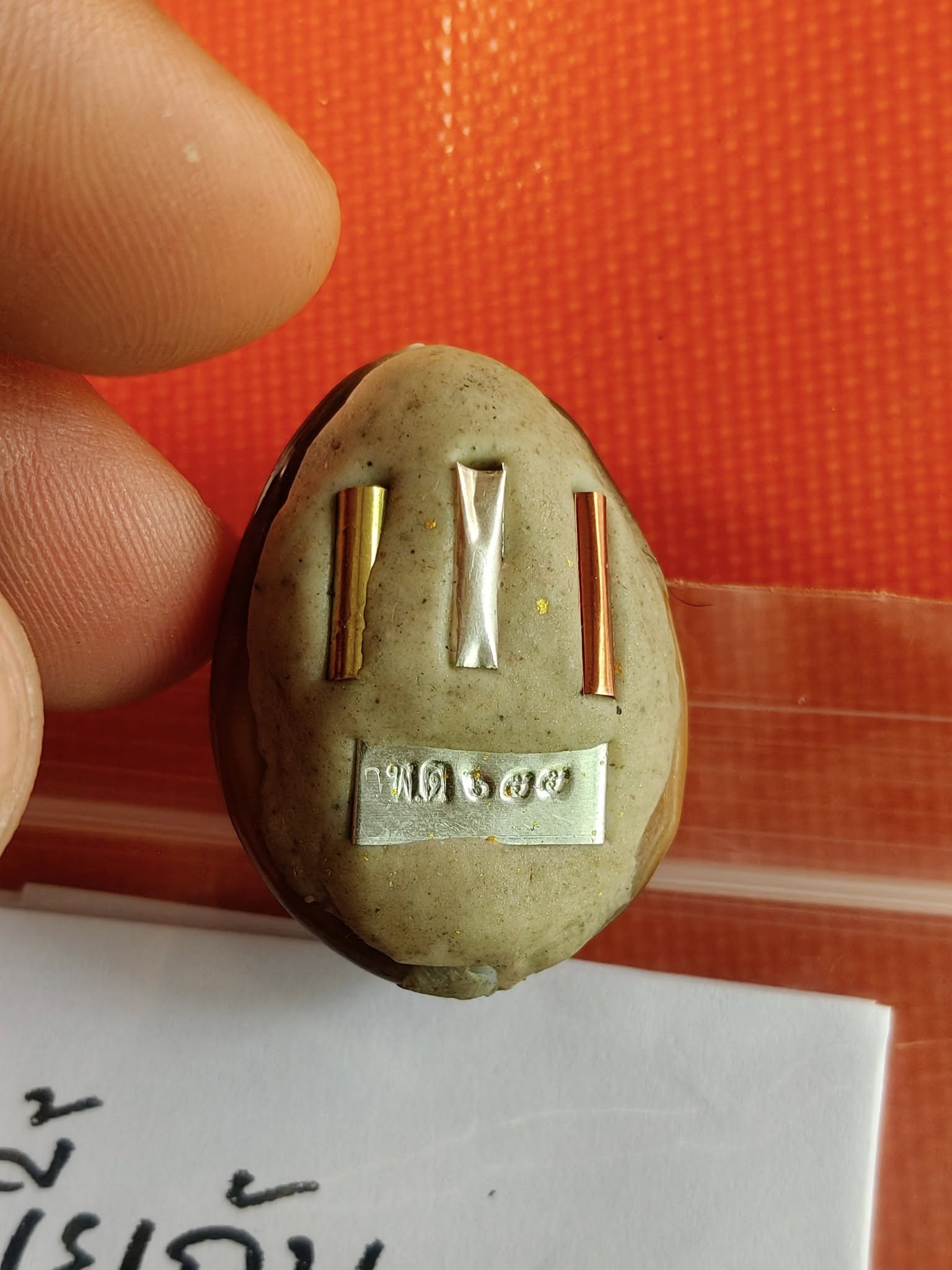 🐚 Sacred Mercury-Filled Phaya Shell Amulet – Blessed by Luang Phor Pleung, Wat Phang Dan, Phatthalung (Khao-Or Lineage)