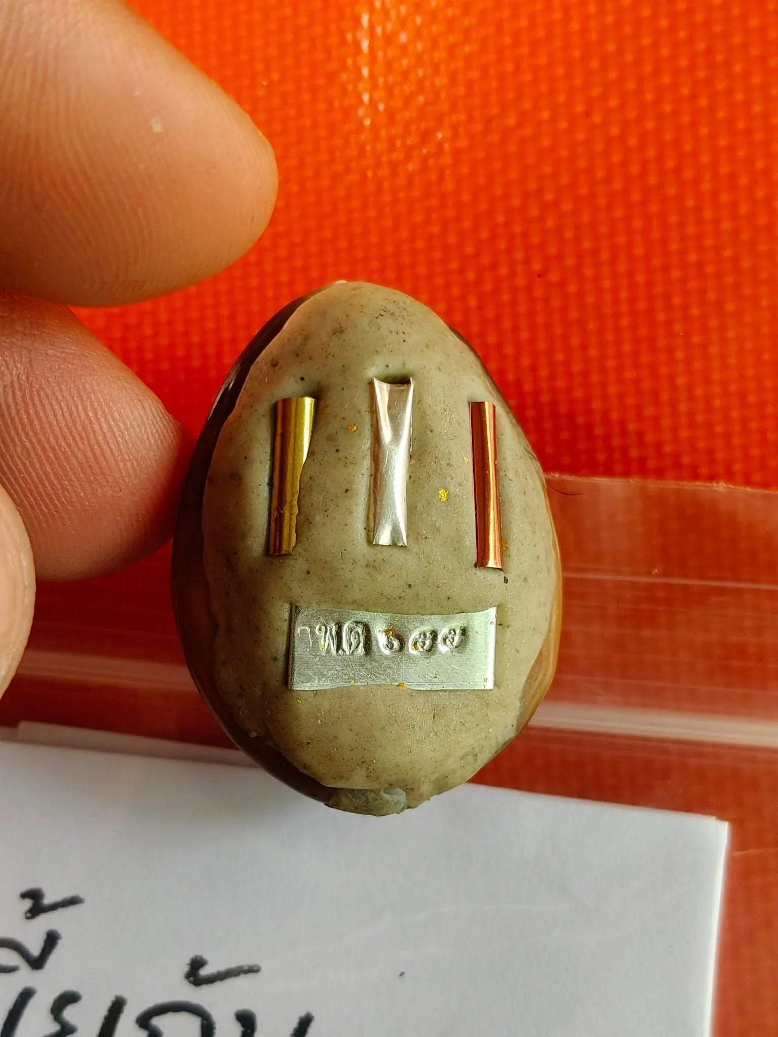 🐚 Sacred Mercury-Filled Phaya Shell Amulet – Blessed by Luang Phor Pleung, Wat Phang Dan, Phatthalung (Khao-Or Lineage)