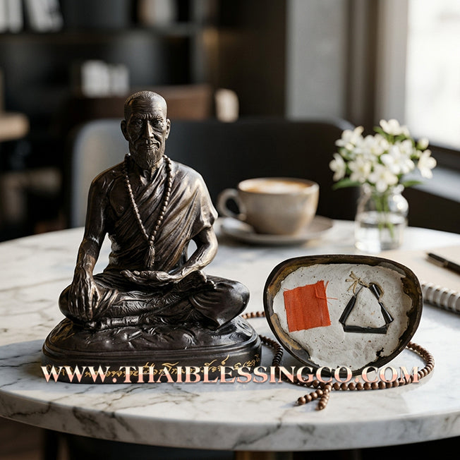 🩺 Sacred "Mor Chiwok Komarabhacca" (The Divine Physician) – "Millionaire 1000 Million" Edition: Luang Pu Kee, Wat Sri Lamyong (2008) – The Supreme Engine for Sovereign Wealth, Vitality, and Life-Saving Prosperity!