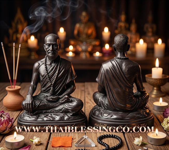 🩺 Sacred "Mor Chiwok Komarabhacca" (The Divine Physician) – "Millionaire 1000 Million" Edition: Luang Pu Kee, Wat Sri Lamyong (2008) – The Supreme Engine for Sovereign Wealth, Vitality, and Life-Saving Prosperity!