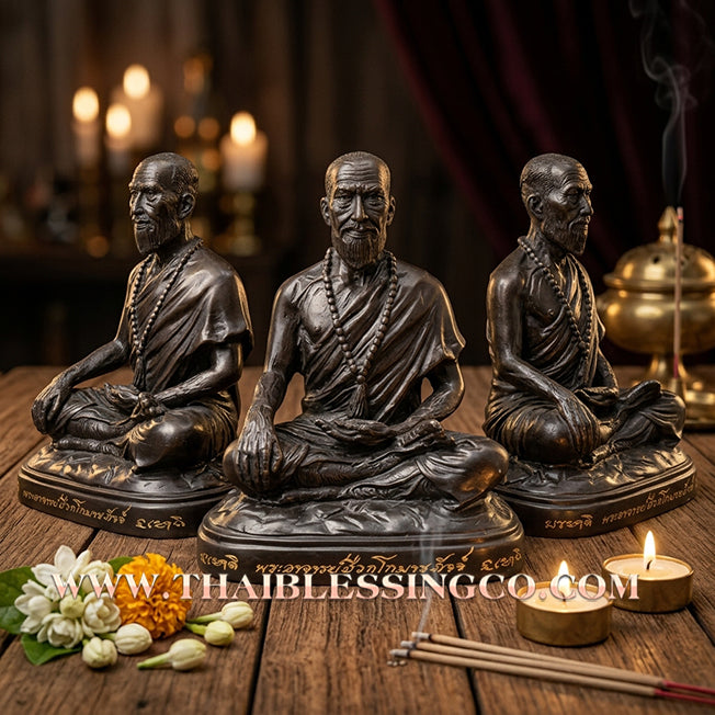 🩺 Sacred "Mor Chiwok Komarabhacca" (The Divine Physician) – "Millionaire 1000 Million" Edition: Luang Pu Kee, Wat Sri Lamyong (2008) – The Supreme Engine for Sovereign Wealth, Vitality, and Life-Saving Prosperity!