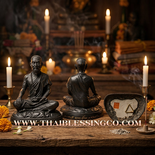 🩺 Sacred "Mor Chiwok Komarabhacca" (The Divine Physician) – "Millionaire 1000 Million" Samrit Bronze Edition: Luang Pu Kee, Wat Sri Lamyong (2008) – The Supreme Engine for Sovereign Wealth, Vitality, and Life-Saving Prosperity!