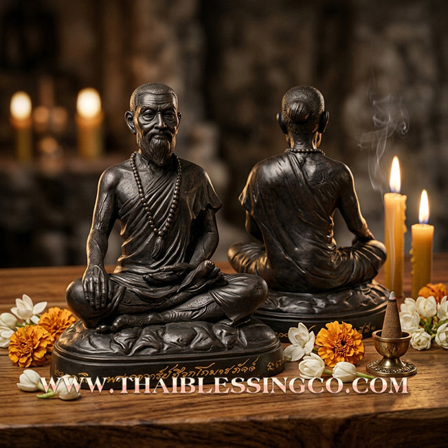 🩺 Sacred "Mor Chiwok Komarabhacca" (The Divine Physician) – "Millionaire 1000 Million" Samrit Bronze Edition: Luang Pu Kee, Wat Sri Lamyong (2008) – The Supreme Engine for Sovereign Wealth, Vitality, and Life-Saving Prosperity!