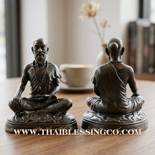 🩺 Sacred "Mor Chiwok Komarabhacca" (The Divine Physician) – "Millionaire 1000 Million" Samrit Bronze Edition: Luang Pu Kee, Wat Sri Lamyong (2008) – The Supreme Engine for Sovereign Wealth, Vitality, and Life-Saving Prosperity!
