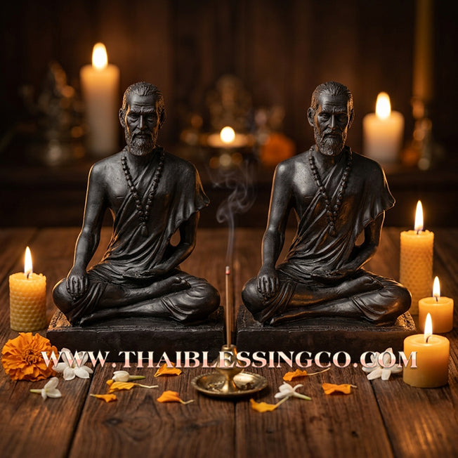 🩺 Sacred "Mor Chiwok" (The Divine Physician) – Mineral Core Altar Edition: Luang Pho Klom, Wat Nong Bua – The Sovereign Engine for Vitality, Financial Recovery, and Absolute Life Protection!