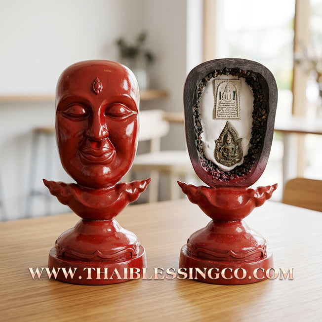 ✨🔥 Sacred "Na Phra Daeng" (The Sovereign Red-Faced Divinity) – Grand Altar Edition: Luang Phor Klom, Wat Nong Bua – The Divine Engine for Absolute Attraction, Social Dominance, and Unstoppable Life Elevation!