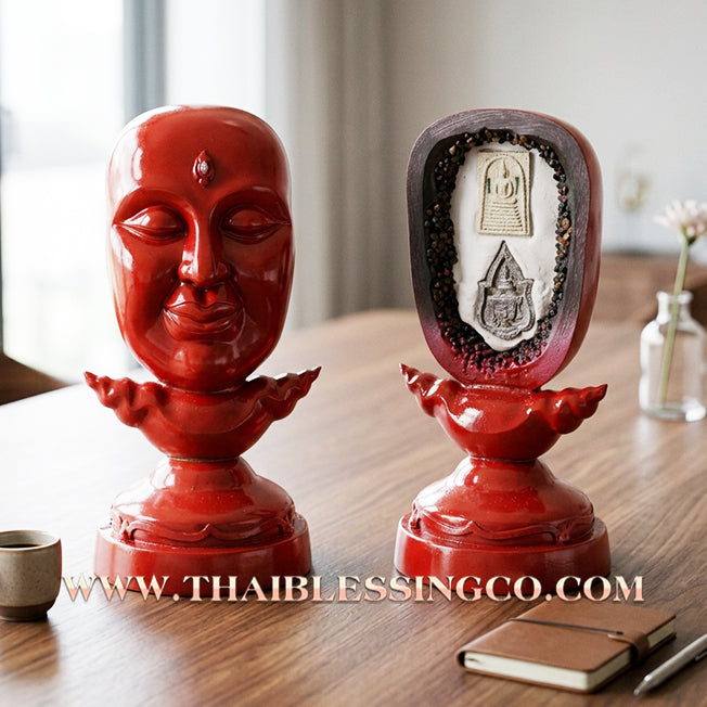 ✨🔥 Sacred "Na Phra Daeng" (The Sovereign Red-Faced Divinity) – Grand Altar Edition: Luang Phor Klom, Wat Nong Bua – The Divine Engine for Absolute Attraction, Social Dominance, and Unstoppable Life Elevation!