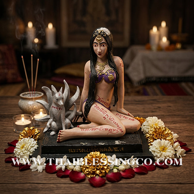 🦊 Sacred "Nang Jing Jork" (Fox Spirit) – 2013 Vintage Masterpiece Edition: Ajarn Weeratheep Yannakruprasit – The Divine Engine for Irresistible Enchantment, Financial Dominance, and Unstoppable Life Elevation!