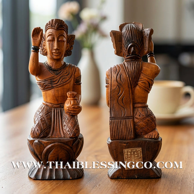 ✨🔥 Sacred "Nang Kwak" Hand-Carved Teakwood – Ta Poon (Pu Khem Thong) Edition: The Legend of Phetchabun – The Ultimate Engine for Infinite Wealth, Business Dominance, and Unstoppable Life Elevation!