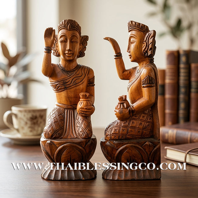 ✨🔥 Sacred "Nang Kwak" Hand-Carved Teakwood – Ta Poon (Pu Khem Thong) Edition: The Legend of Phetchabun – The Ultimate Engine for Infinite Wealth, Business Dominance, and Unstoppable Life Elevation!