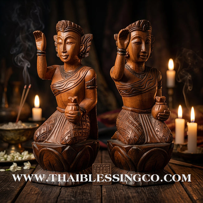 ✨🔥 Sacred "Nang Kwak" Hand-Carved Teakwood – Ta Poon (Pu Khem Thong) Edition: The Legend of Phetchabun – The Ultimate Engine for Infinite Wealth, Business Dominance, and Unstoppable Life Elevation!