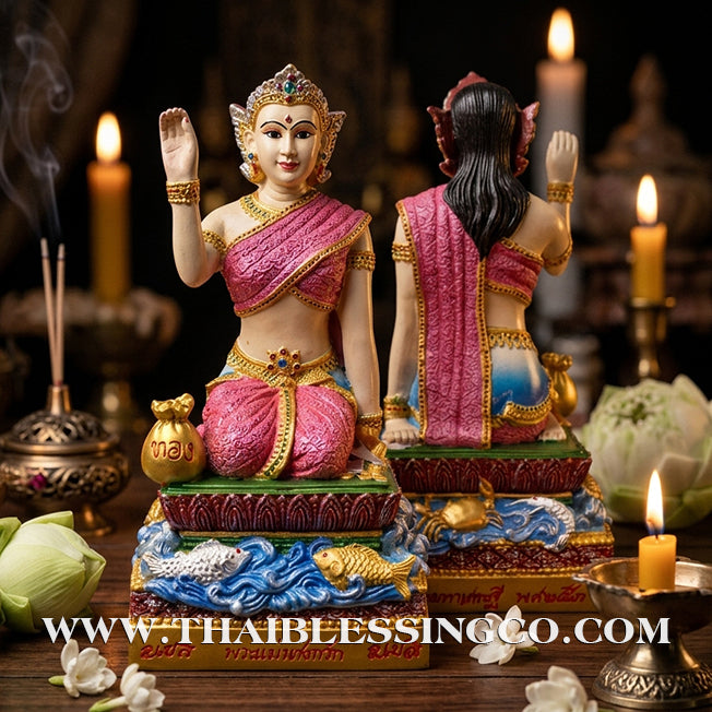 💰 Sacred "Nang Kwak" Metal Painted Edition – Duang Maha Setthee (Millionaire's Destiny): Luang Phor Sawai, Wat Prasat Phanom Rung (2010) – The Divine Engine for Imperial Wealth, Hypnotic Charm, and Unstoppable Life Elevation!