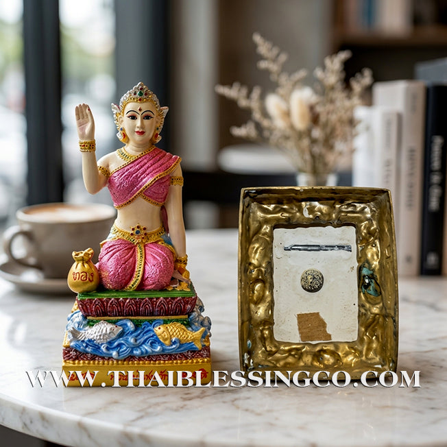 💰 Sacred "Nang Kwak" Metal Painted Edition – Duang Maha Setthee (Millionaire's Destiny): Luang Phor Sawai, Wat Prasat Phanom Rung (2010) – The Divine Engine for Imperial Wealth, Hypnotic Charm, and Unstoppable Life Elevation!