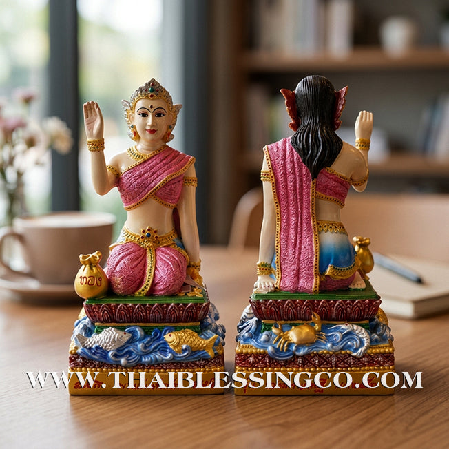 💰 Sacred "Nang Kwak" Metal Painted Edition – Duang Maha Setthee (Millionaire's Destiny): Luang Phor Sawai, Wat Prasat Phanom Rung (2010) – The Divine Engine for Imperial Wealth, Hypnotic Charm, and Unstoppable Life Elevation!