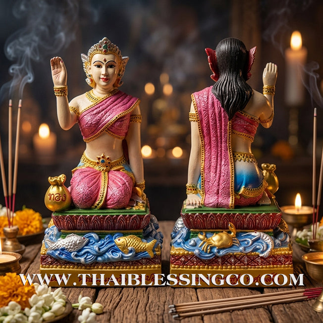 💰 Sacred "Nang Kwak" Metal Painted Edition – Duang Maha Setthee (Millionaire's Destiny): Luang Phor Sawai, Wat Prasat Phanom Rung (2010) – The Divine Engine for Imperial Wealth, Hypnotic Charm, and Unstoppable Life Elevation!
