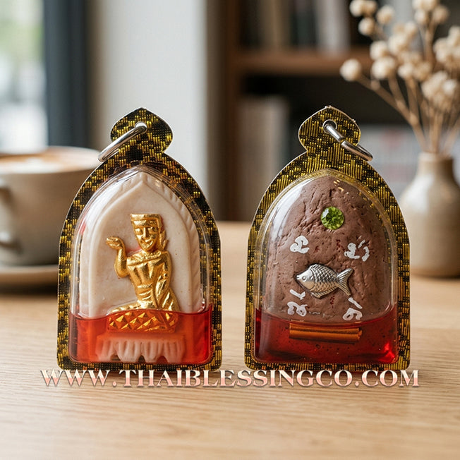 👸 Sacred "Nang Kwak" (Lady of Fortune) – Hand-Carved Ivory Bone in Red Wan Kai Daeng Oil: Ta Poon, The Legendary Lay Master of Phetchabun – The Ultimate Magnet for Rapid Sales, Business Windfalls, and Irresistible Seductive Charm!