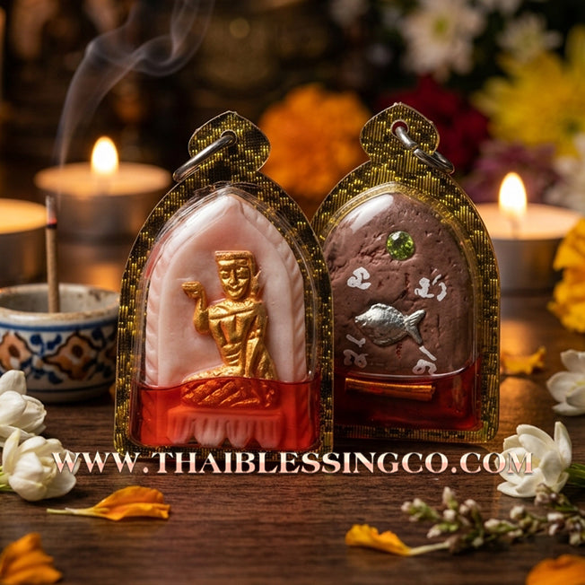 👸 Sacred "Nang Kwak" (Lady of Fortune) – Hand-Carved Ivory Bone in Red Wan Kai Daeng Oil: Ta Poon, The Legendary Lay Master of Phetchabun – The Ultimate Magnet for Rapid Sales, Business Windfalls, and Irresistible Seductive Charm!