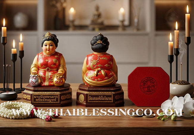 ✨🔥 Sacred "Nang Rub Maha Larp" (The Goddess of Great Receiving) – Sap Sombun Edition: Khru Ba Ariyachat, Wat Saeng Kaeo Phothiyan (Chiang Rai) – The Divine Engine for Total Asset Retention, Trade Mastery, and Unstoppable Life Elevation!