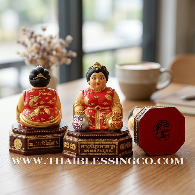 ✨🔥 Sacred "Nang Rub Maha Larp" (The Goddess of Great Receiving) – Sap Sombun Edition: Khru Ba Ariyachat, Wat Saeng Kaeo Phothiyan (Chiang Rai) – The Divine Engine for Total Asset Retention, Trade Mastery, and Unstoppable Life Elevation!