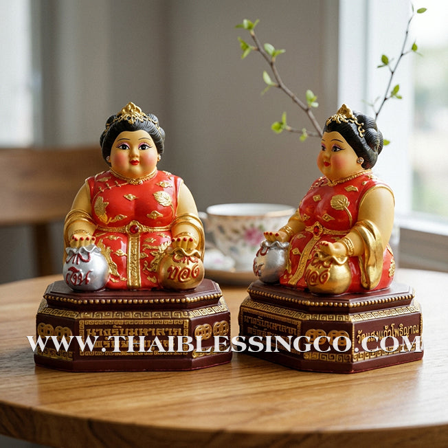 ✨🔥 Sacred "Nang Rub Maha Larp" (The Goddess of Great Receiving) – Sap Sombun Edition: Khru Ba Ariyachat, Wat Saeng Kaeo Phothiyan (Chiang Rai) – The Divine Engine for Total Asset Retention, Trade Mastery, and Unstoppable Life Elevation!