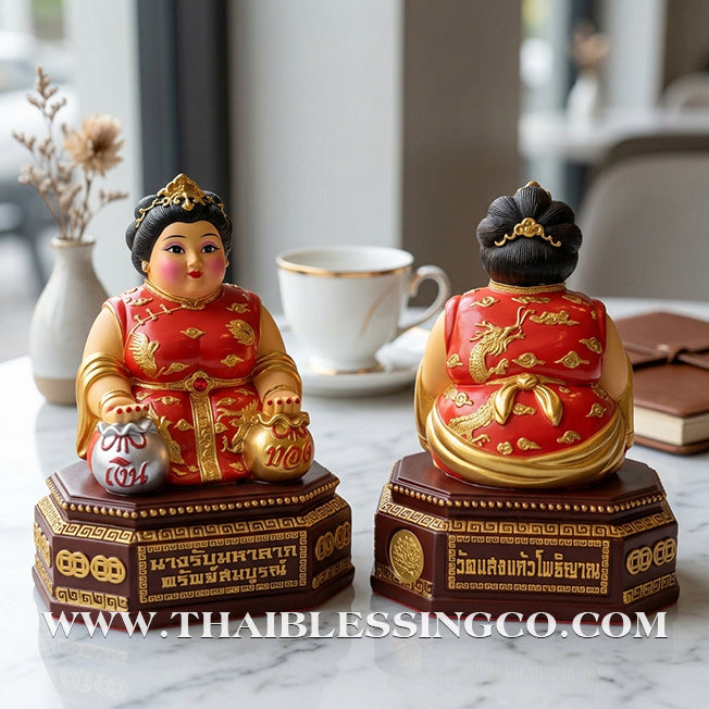 ✨🔥 Sacred "Nang Rub Maha Larp" (The Goddess of Great Receiving) – Sap Sombun Edition: Khru Ba Ariyachat, Wat Saeng Kaeo Phothiyan (Chiang Rai) – The Divine Engine for Total Asset Retention, Trade Mastery, and Unstoppable Life Elevation!