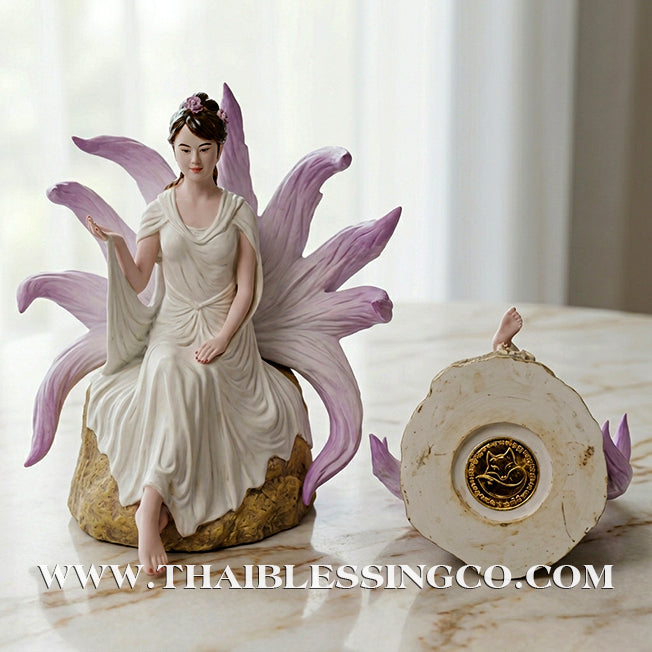 🦊 Sacred "Nine-Tailed Fox Spirit" (Nang Jing Jork) – Altar Edition: Ajarn Long Khem Mangkon – The Divine Engine for Enchantment, Financial Dominance, and Unstoppable Life Elevation!