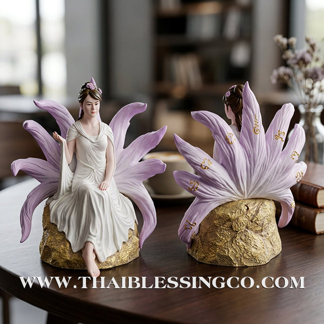 🦊 Sacred "Nine-Tailed Fox Spirit" (Nang Jing Jork) – Altar Edition: Ajarn Long Khem Mangkon – The Divine Engine for Enchantment, Financial Dominance, and Unstoppable Life Elevation!