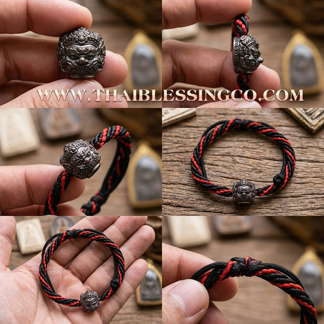 ✨🕉️ Sacred "No Mo Srivijaya" Phra Rahu Alchemical Sphere (Luk Om) – Baramee Srivijaya Edition (2019): Consecrated by Achan Plian & 9 Masters of the South – The Ultimate Talisman for Turning Fate, Swallowing Negativity, and Manifesting Southern Wealth!
