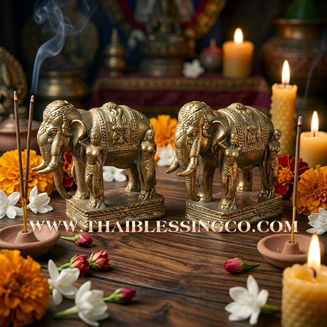 🐘 Sacred "Phaya Hatthi Sangwat" (The Great Elephant of Union) – Ancient Bronze Alloy Edition: Multi-Master Consecration – The Ultimate High-Frequency Tool for Extreme Attraction, Social Dominance, and Never-Ending Charisma!