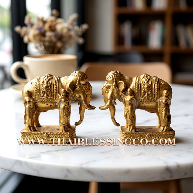 🐘 Sacred "Phaya Hatthi Sangwat" (The Great Elephant of Union) – Ancient Bronze Alloy Edition: Multi-Master Consecration – The Ultimate High-Frequency Tool for Extreme Attraction, Social Dominance, and Never-Ending Charisma!