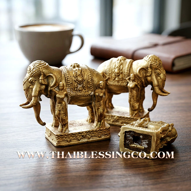 🐘 Sacred "Phaya Hatthi Sangwat" (The Great Elephant of Union) – Ancient Bronze Alloy Edition: Multi-Master Consecration – The Ultimate High-Frequency Tool for Extreme Attraction, Social Dominance, and Never-Ending Charisma!