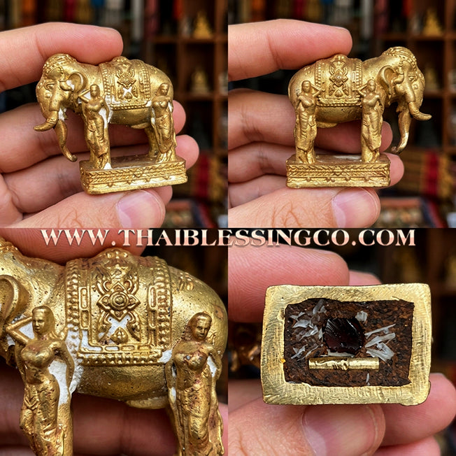 🐘 Sacred "Phaya Hatthi Sangwat" (The Great Elephant of Union) – Ancient Bronze Alloy Edition: Multi-Master Consecration – The Ultimate High-Frequency Tool for Extreme Attraction, Social Dominance, and Never-Ending Charisma!