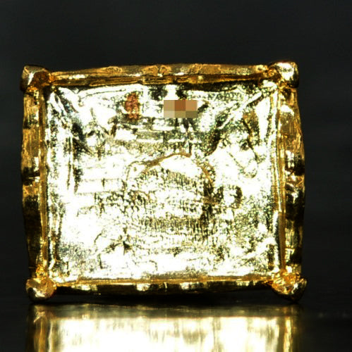 👑 Sacred "Phaya Khao Kham" Celestial Prince of Attraction - Royal Gold-Plated Bronze with Sacred Enamel Accents (2025 Imperial Series) - Blessed by Khru Ba Nuea Rit, Wat Saphan Dam 3.3 x 2.1 cm